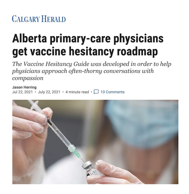 Calgary Herald article